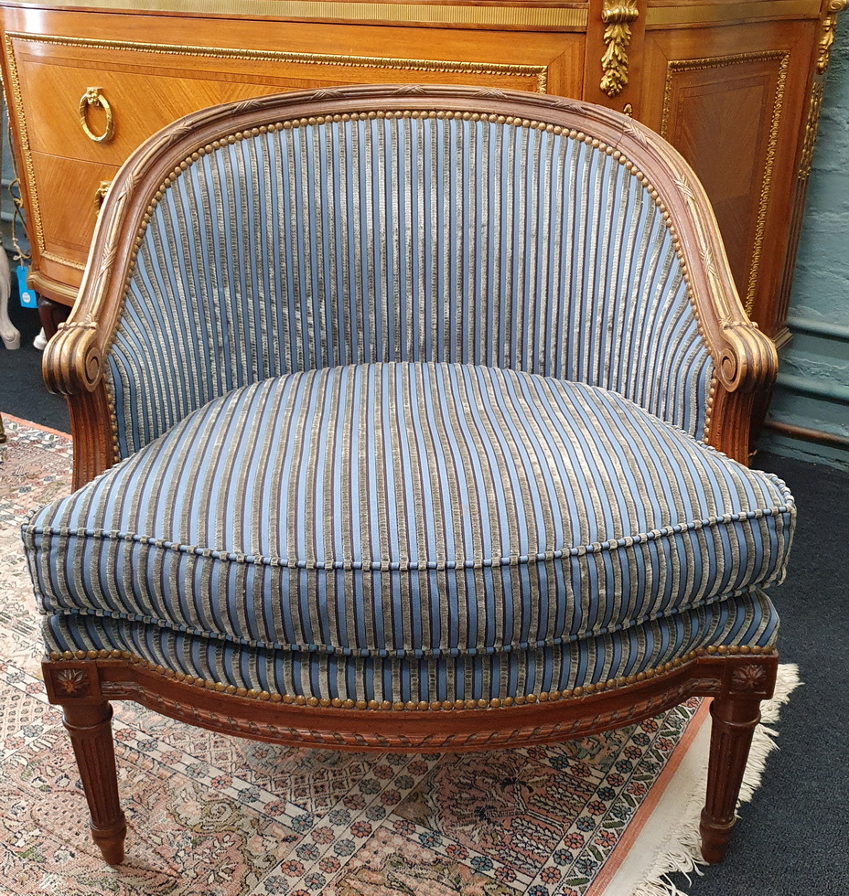 A Louis XVI Bergère Marquise